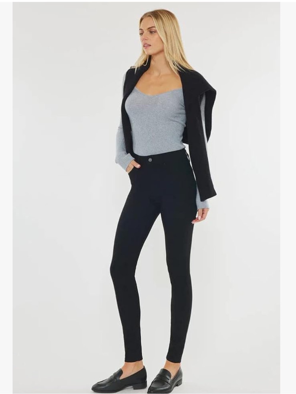 Kancan High Rise Super Skinny Stretch Denim Jean